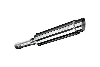 BMW F800GS F700GS F650GS Delkevic 14  Stainless Round Muffler Exhaust 06-18 • $289.99