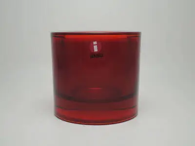 Iittala Kivi Red VOTIVE 60mm Candle Holder Marimekko • $69