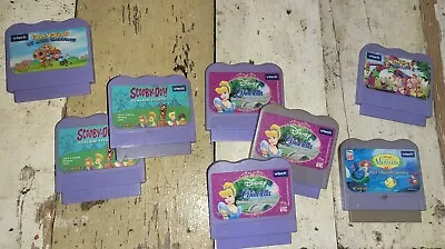L@@k!!! Vtech V.Smile Learning System  Game Cartridges (8) Cinderella Scooby-Doo • $39.99