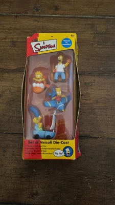 £7.99 • Buy The Simpsons Die Cast Krusty World Vehicle Set 4 Cars Brand New And Sealed