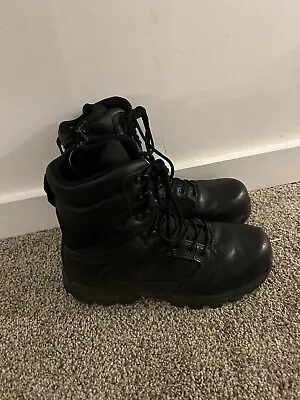 LA Police Gear Black Zipper Tactical Boot LAPG Combat Boot Men’s 9.5 • $18