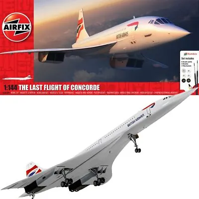 £35.95 • Buy Airfix A50189 The Last Flight Of Concorde Gift Set 1:144 Plastic Model Kit