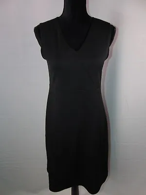 Vintage Harold's Women's Medium Sleeveless Black Casual Evening Dress Polyester • $5