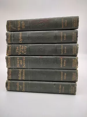 O‘HENRY AUTHORIZED EDITIONS Review Of Reviews Doubleday 1919 HC Books Lot Of 6 • $19.90