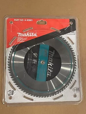 Makita A-93681 10-Inch 80 Tooth Micro Polished Mitersaw Blade Silver • $19.39