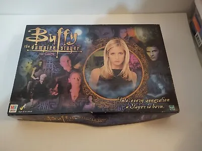 Buffy The Vampire Slayer: The Game-Milton Bradley Vintage 2000 Complete Hasbro • $14.99