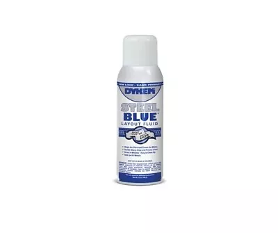 Dykem Steel Blue Layout Fluid #80000 16oz Aerosol 1pc Free Shipping • $29