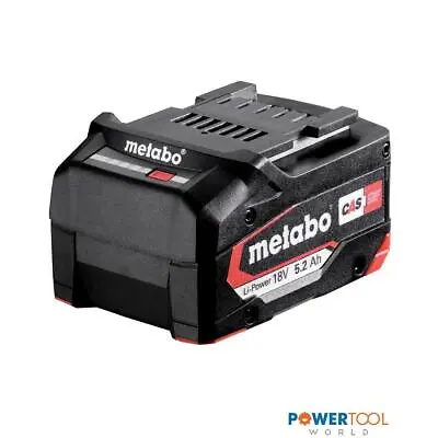 £56.90 • Buy Metabo 625592000 18v Li-Power 5.2Ah Li-Ion Battery