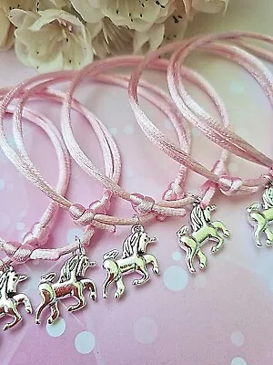 6 Or 12 Unicorn Friendship Braceletsparty Bag Fillersparty Favoursjoblot • £2.99