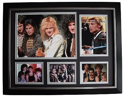 £229.99 • Buy Roger Taylor Signed Autograph Framed 16x12 Photo Display Music Queen Drum Guitar