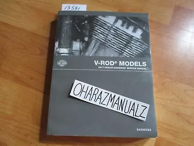 $125.75 • Buy 2017 Harley Davidson V-ROD Models Service Manual Supplement