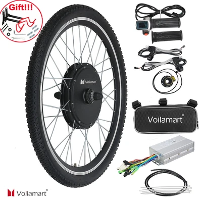 $249.99 • Buy Voilamart 20'' Front Wheel 48V 1000W Electric Bicycle Conversion Kit Ebike Motor
