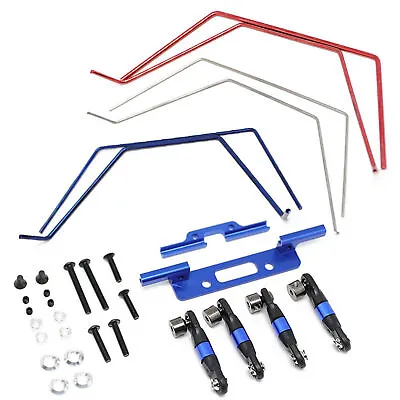 Front + Rear Wide Sway Bar Kit Fit For 1/10 Traxxas Slash 2WD Short Course Truck • £25.08