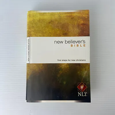 NLT New Believer's Bible By Not Available (Hardcover 2007) • $27.99