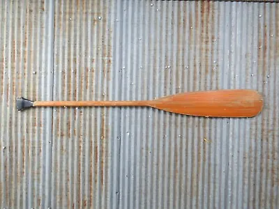 $49.99 • Buy 53+7/8 Inch Vintage Wood Oar Canoe Paddle Row -(OAR932A)
