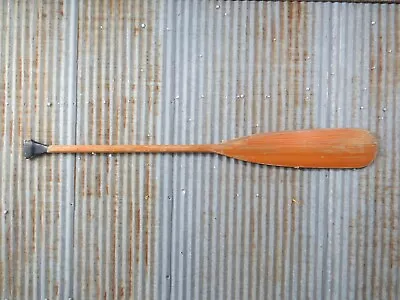 53+7/8 Inch Vintage Wood Oar Canoe Paddle Row -(OAR932A) • $49.99