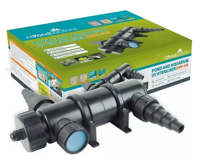 Pond / Aquarium UV Light Steriliser - Ultra Violet Clarifier - Koi Fish Tank • £199.99