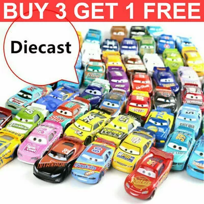 Disney Pixar Cars Lightning McQueen Tex Dinoco 1:55 Diecast Model Cars Toy Gift • $8.89