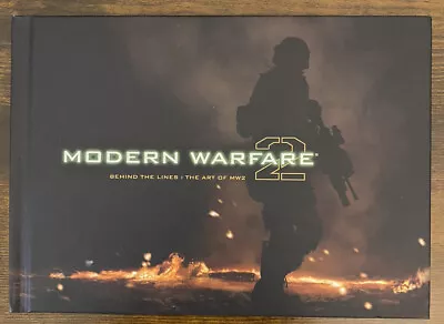 Modern Warfare 2: Behind The Lines : The Art Of MW2 Hardcover Book • $9.95