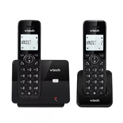 VTech Digital Cordless Telephone CS2001 Twin DECT Caller ID 1 Year Warranty • £19.99