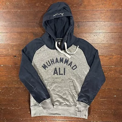 Muhammad Ali Boxing Sweater Color Block Hoodie Pullover Size Small • $19.99