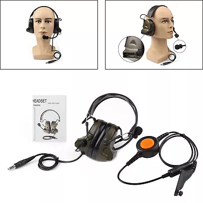 Z Tactical H50 Headset 6-Pin U94 PTT For XiR P8200/P8208/P8260/P8268/P8608/P8660 • £86.39