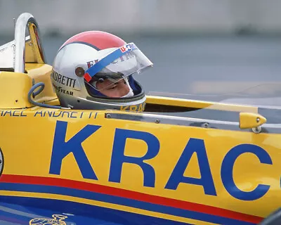 1985 Indy Driver MICHAEL ANDRETTI Glossy 8x10 Photo Indianapolis 500 Print • $4.99