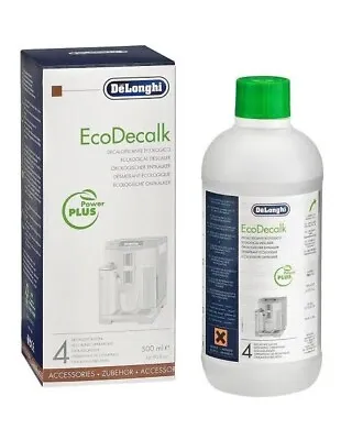 $44.90 • Buy DeLonghi Descaler Cleaner EcoDecalk Coffee Cleaning Solution 500ml (DLSC500)