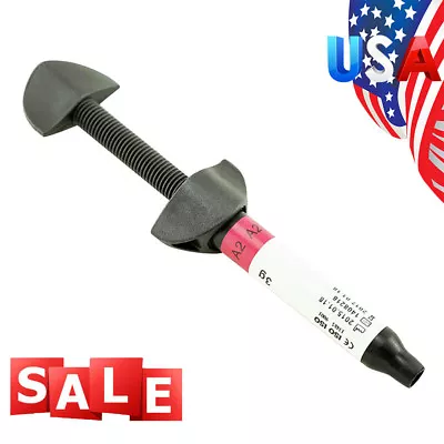 Hot Sale! Dental A2 Light Cure Micro Composite Syringe Resin Hybrid Shade Lab CE • $11.97