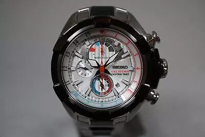 Seiko Velatura SPC145P1 7T84 White Dial Yachting Timer Chronograph Quartz Watch • $291.31