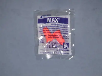 50 Pr Howard Leight Max -1 Cordless Ear Plugs Earplugs • $12.50