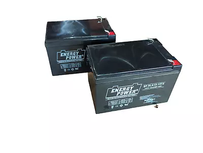 TWO PACK - SLA 12V 12AH Sealed Lead Acid Battery • $49.99