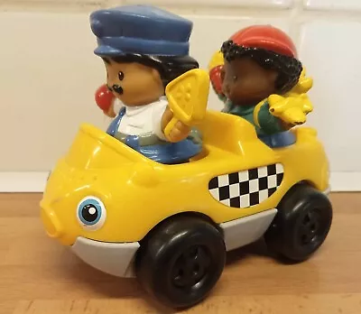 £4.75 • Buy Fisher Price Little People Yellow Taxi + 2 Figures Exct Condition