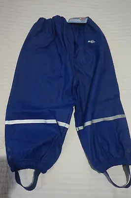 Muddy Puddles Puddleflex Waterproof Trousers - Blue - 18-24 Mths - Clearance • £10