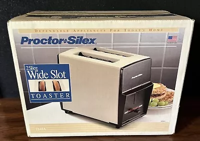 Vintage Proctor Silex Toaster Almond Model T644A • $49