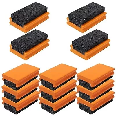 12 Pieces Felt Campus Erasers Mini Dry Erase Erasers Wood Chalkboard Eraser F... • $13.24