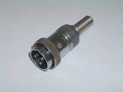 $55.95 • Buy Refurb Amphenol 91-mo3m Offset 3pin Microphone Connector For Electro-voice 630
