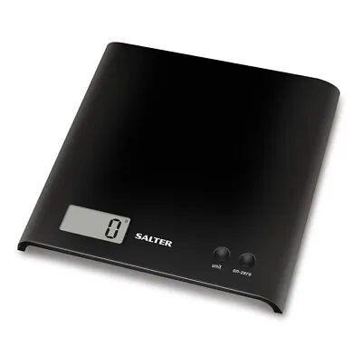 £11.50 • Buy BRAND NEW Salter Digital Kitchen Scales ARC LCD Weighing Scale 3kg Black