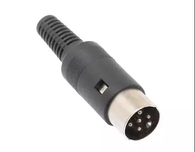 1x 5 Pin DIN Male  Microphone In-Line Connector Plug-Philmore ETA4- • $6.55