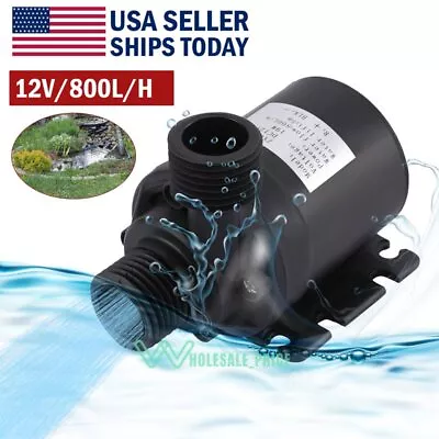 12V High Pressure Brushless Submersible Water Pump Automatic Self-priming 800L/H • $17.09