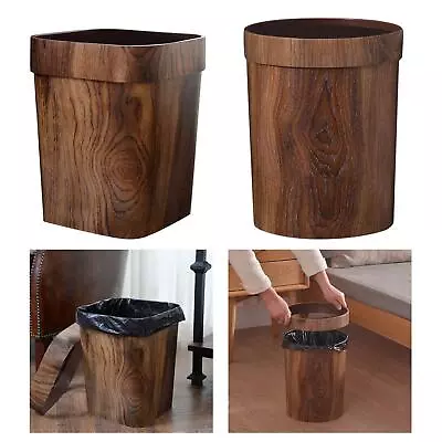 Retro Kitchen Door Trash Can Garbage Bin Garbage Can Waste Basket Trash Can For • $45.56