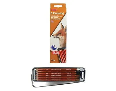 £11.39 • Buy Derwent Drawing Pencils 6 Tin