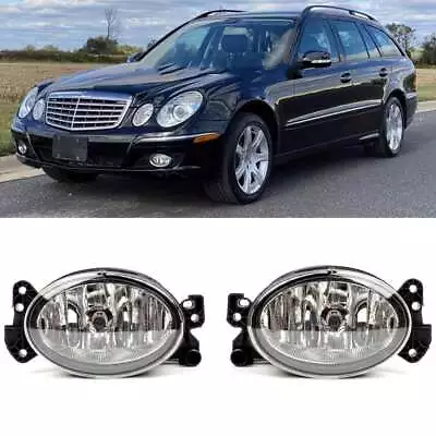 Clear Lens Fog Light Lamp W/H11 Halogen Bulb For Mercedes-Benz C E R CLS ML W211 • $59.20