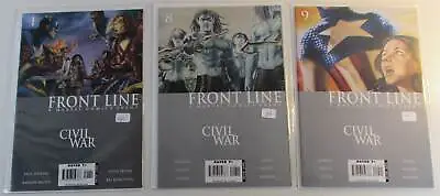 2006 Civil War: Front Line Lot Of 3 #189 Marvel Comics 1st Print Comic Books • $2.64