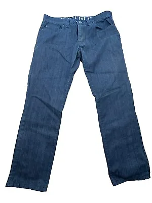 Mens 36x30 Converse One Star Jeans Mercer Slim Denim Jeans Pants Dark Navy Blue • $39.99