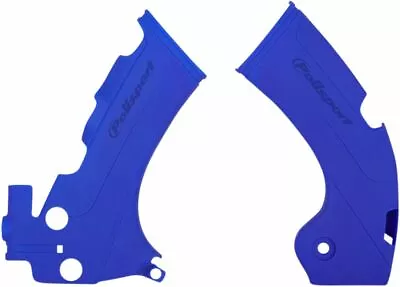 POLISPORT Frame Guards (Blue) To Fit YAMAHA YZ 125/250 06-21 • £28.99