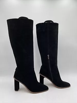 Vince Camuto Phranzie Women's Knee High Boot Black Size 8.5M • $54.99