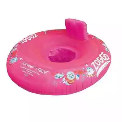 Zoggs Trainer Seat Baby Swimming Swim Float Pink Girls 3-12 Months New • £15.97