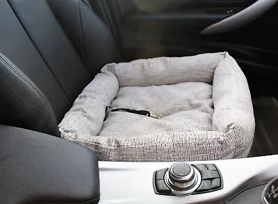 £11.95 • Buy Travel Dog Bed Soft Washable Pet Puppy Cat Car Seat Cushion Comfort Protector