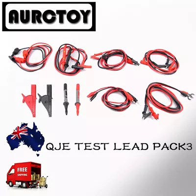 Multimeter Test Leads 8 In 1 Set Probe Alligator Clip For Fluke VC99 VC97 Meter • $75.75